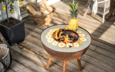 Preview: FEU DU JARDIN Gartenfeuer RONDO 60 Rostoptik